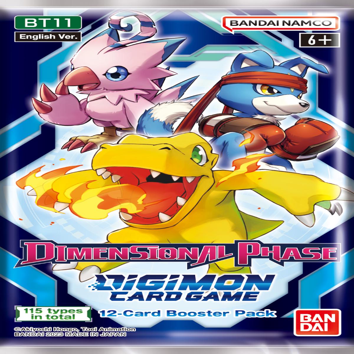 Digimon Card Game - Dimensional Phase BT11 Booster Pack