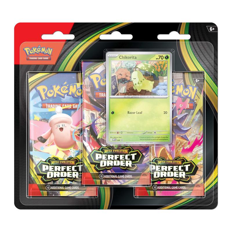 Pokmon TCG: Mega Evolution Perfect Order - 3 Pack CDU (12)