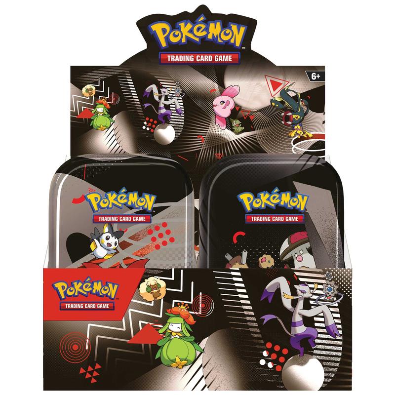 Pokmon TCG: Scarlet & Violet 10.5 - Black Bolt & White Flare - Unova Mini Tin - Assorted Display