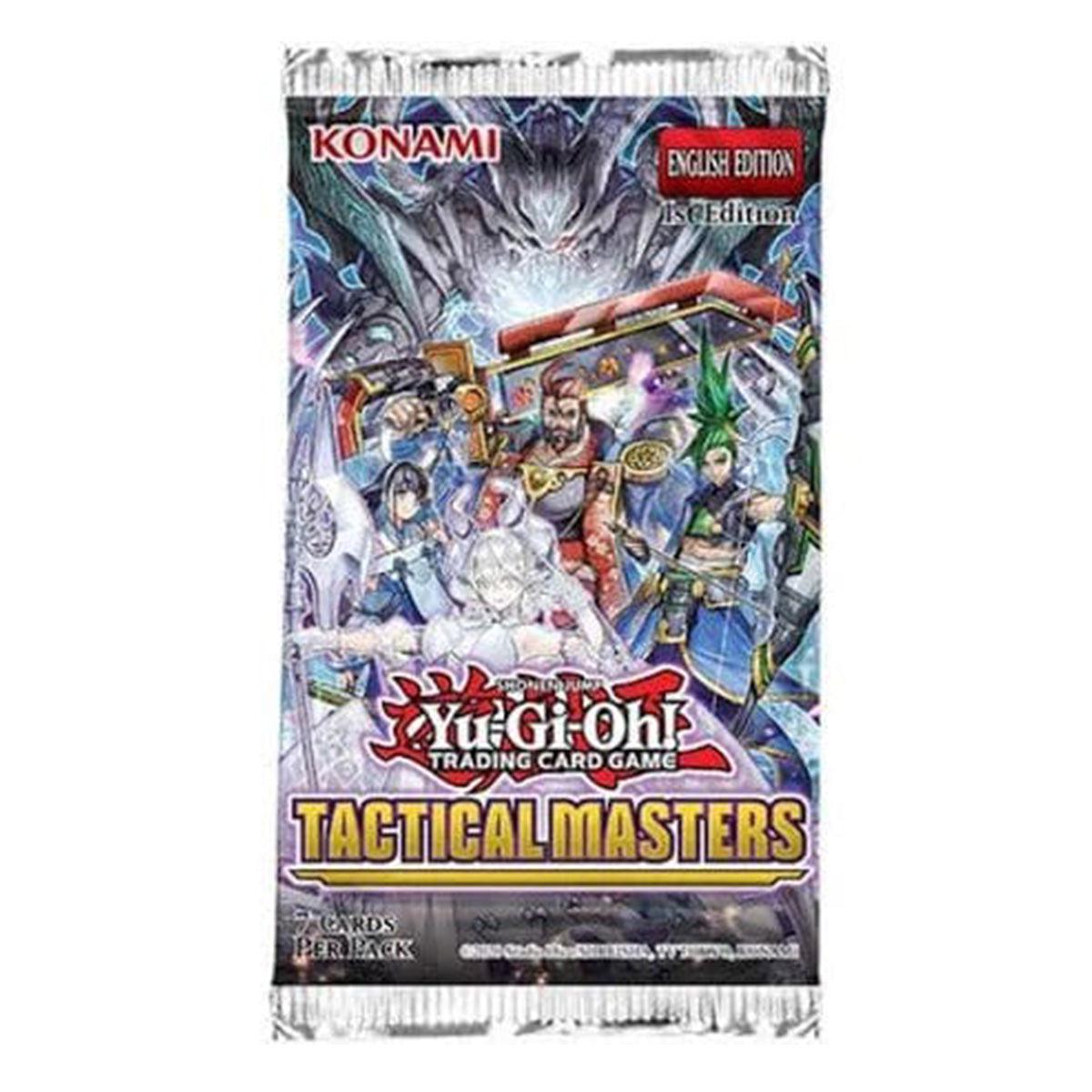 YuGiOh! Tactical Masters 7 cards Blister Booster Pack