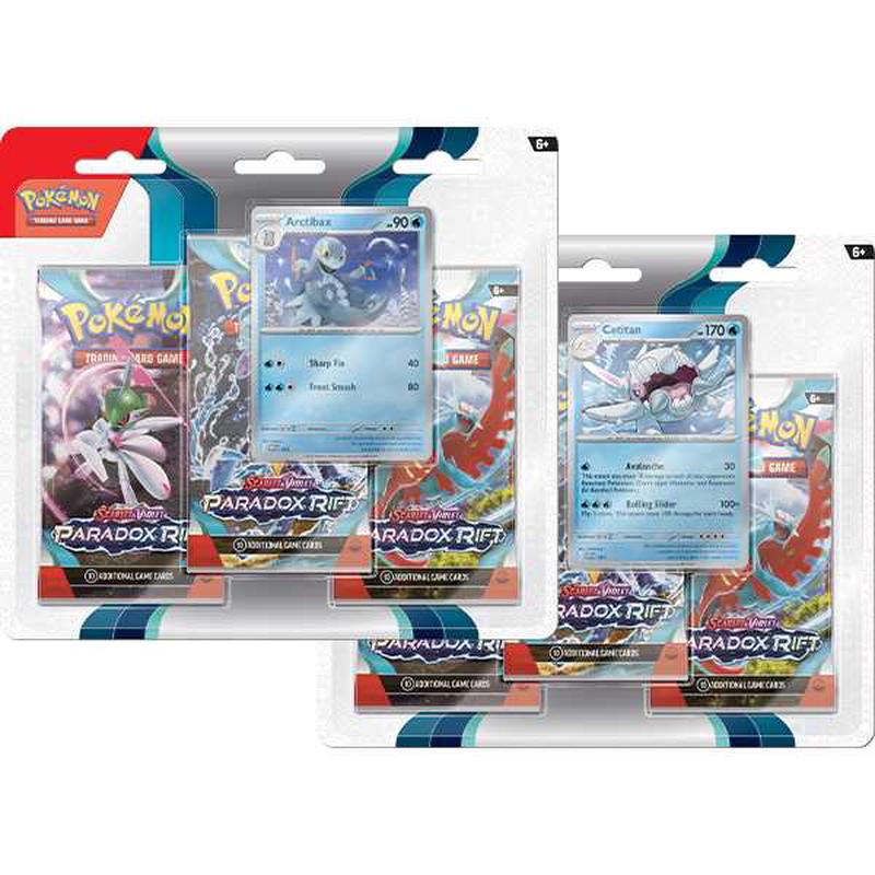 Pokmon TCG: Scarlet & Violet 4 - Paradox Rift - 3-Pack Display