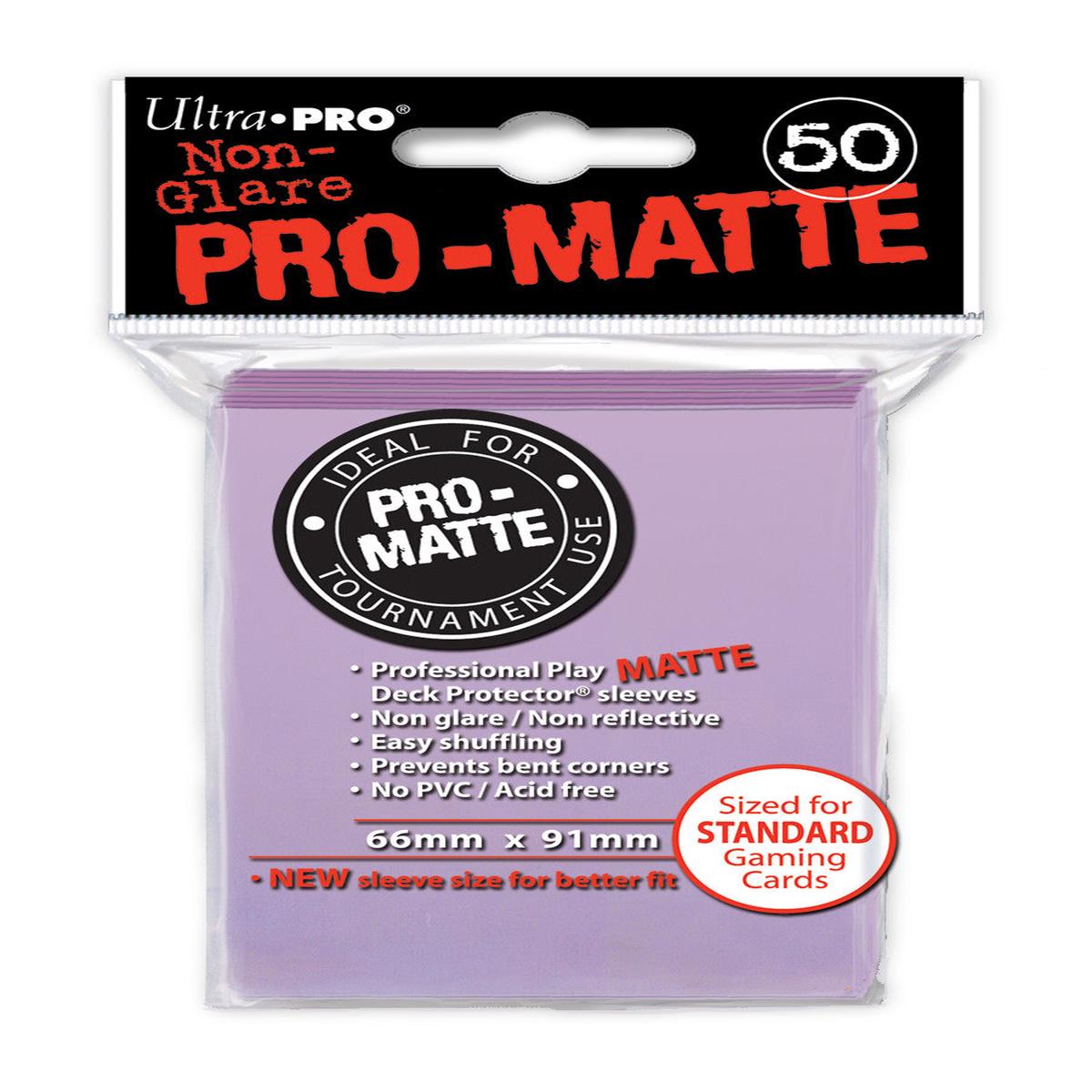 Ultra PRO - Pro-Matte Lilac Deck Protectors - 50 Sleeves - Default Title