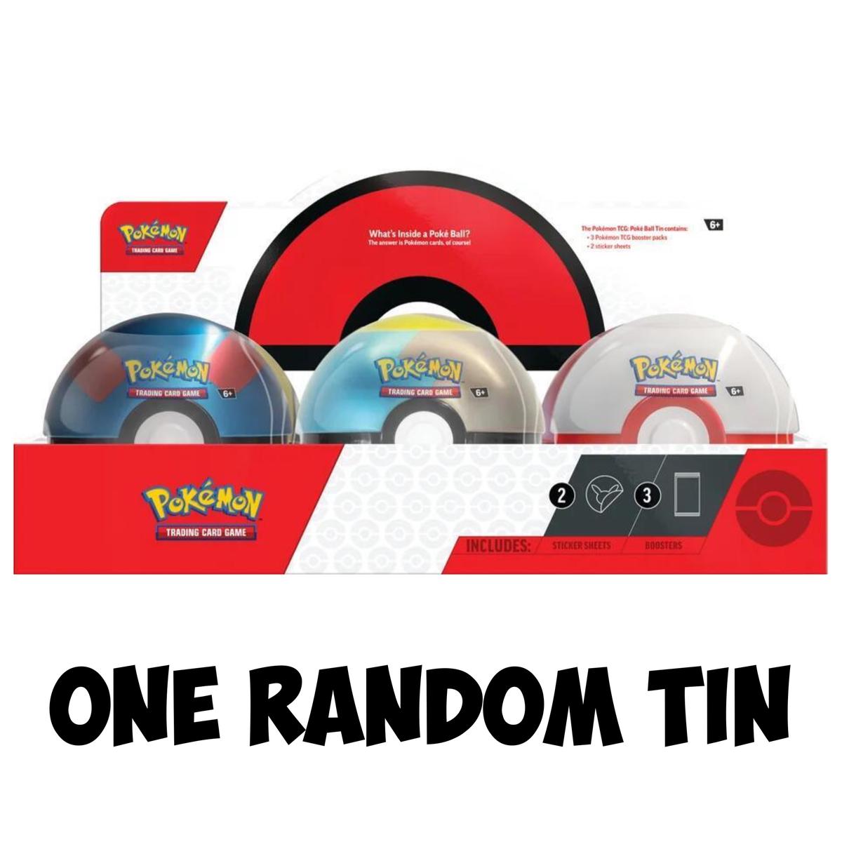 Pokmon 2024 Q4 Single Poke Ball Tin (Random)