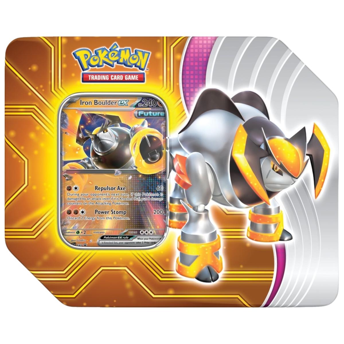 Pokmon TCG: Paradox Destinies Tin (Iron Boulder)