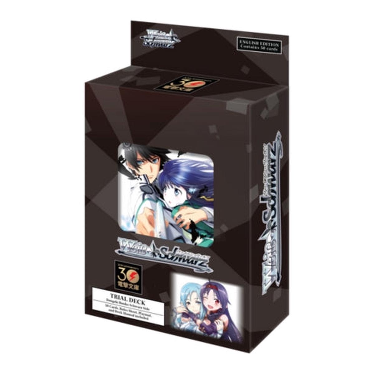 Weiss Schwarz Dengeki Bunko Schwarz Side - Trial Deck