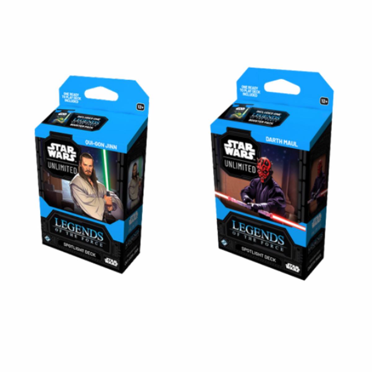 Star Wars Unlimited Legends of the Force Spotlight Deck (Pair)