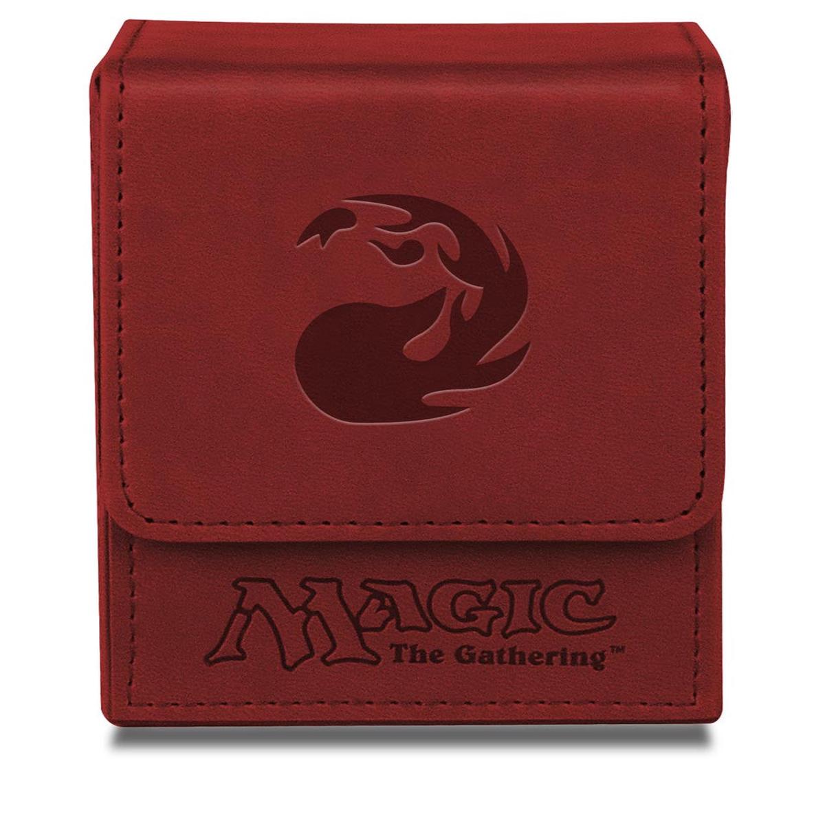 Ultra PRO - Flip Box - Red Mana - Matte Finish - Default Title