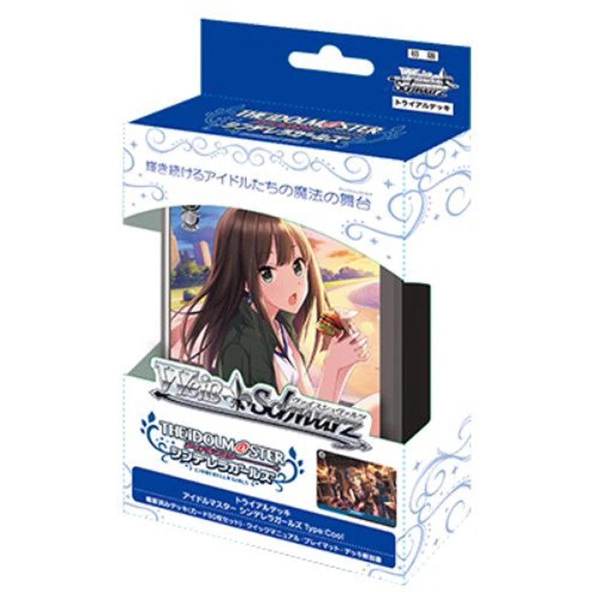 Weiss Schwarz JPN THE IDOLM@STER CINDERELLA GIRLS (Type:Cool) - Trial Deck