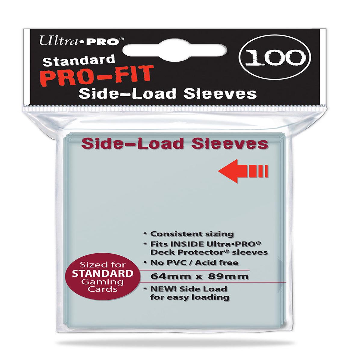 Ultra PRO - Pro-fit Side Loading Sleeves - 100 Sleeves - Default Title
