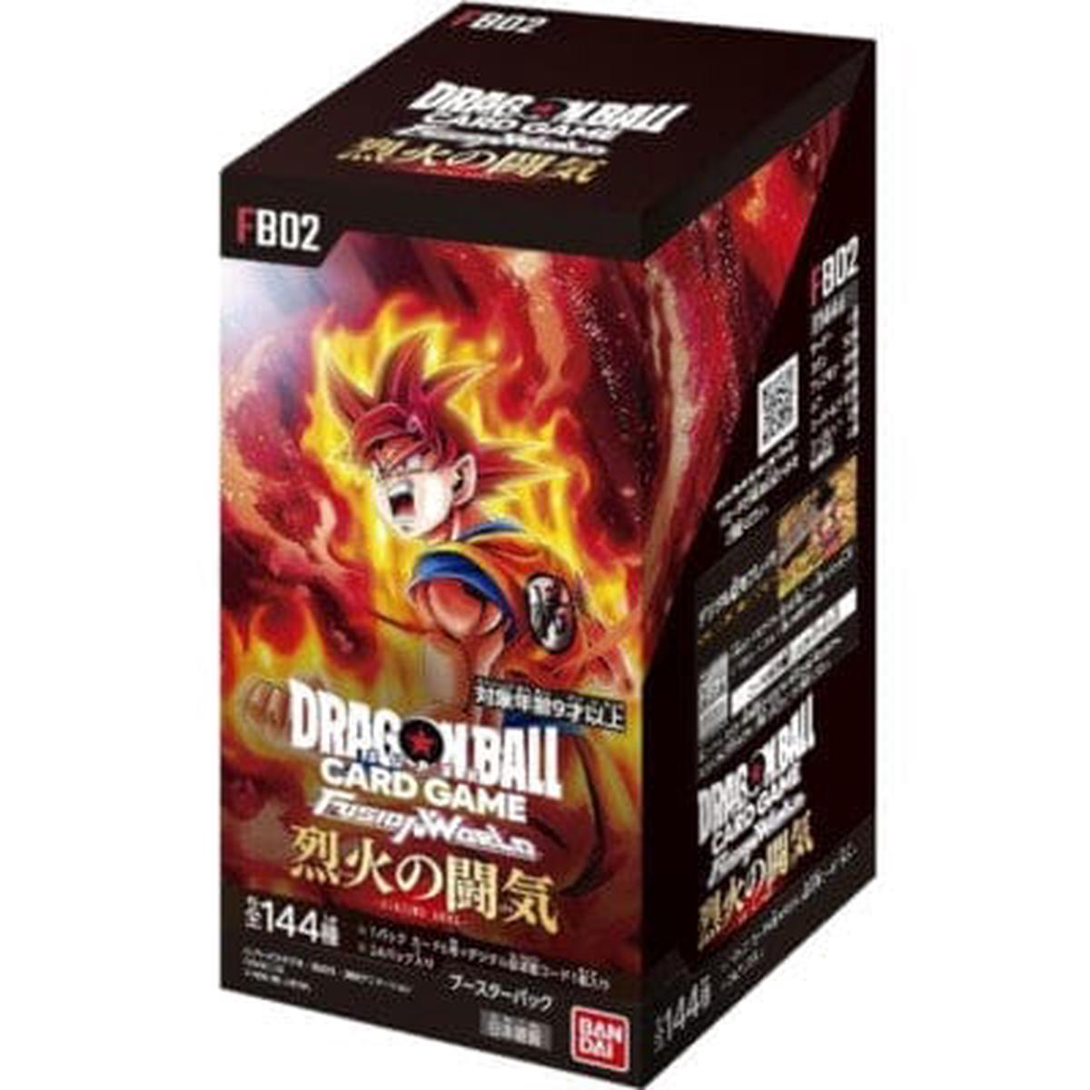 DBS Fusion World [FB-02] "Blazing Aura" Booster Box [JP]