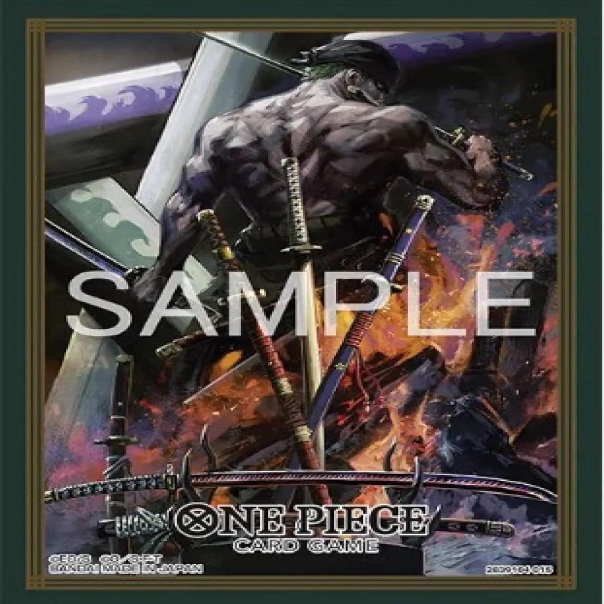 Bandai - One Piece Card Game - Official Card Sleeve - Zoro 70CT