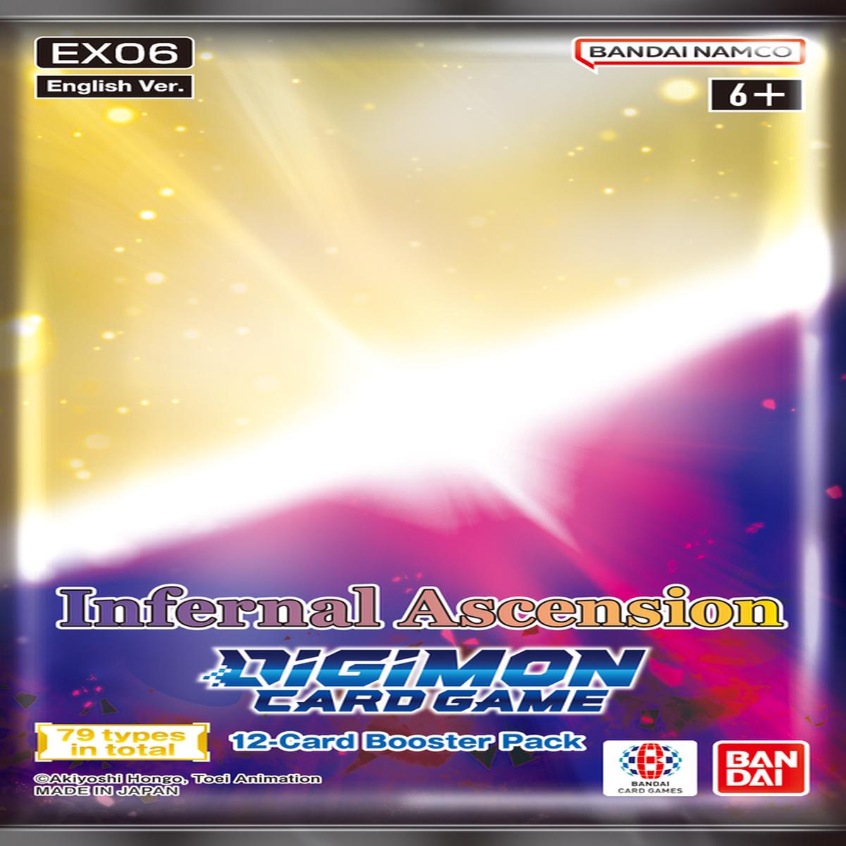 Digimon Card Game - Infernal Ascension [EX06] Booster Pack