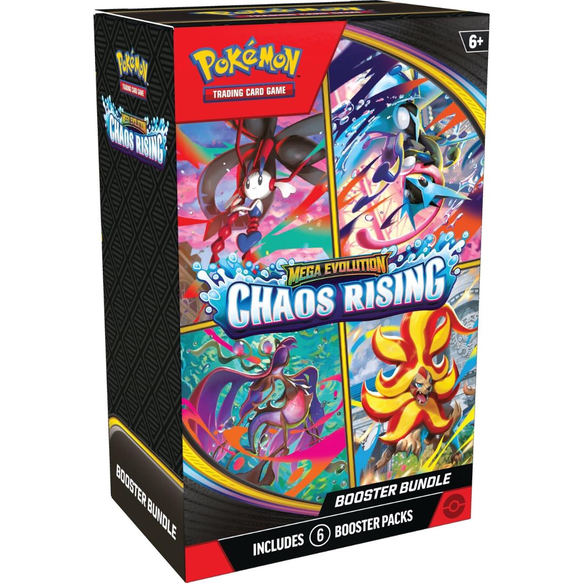Pokmon TCG: Mega Evolutions 4 Chaos Rising Booster Bundle
