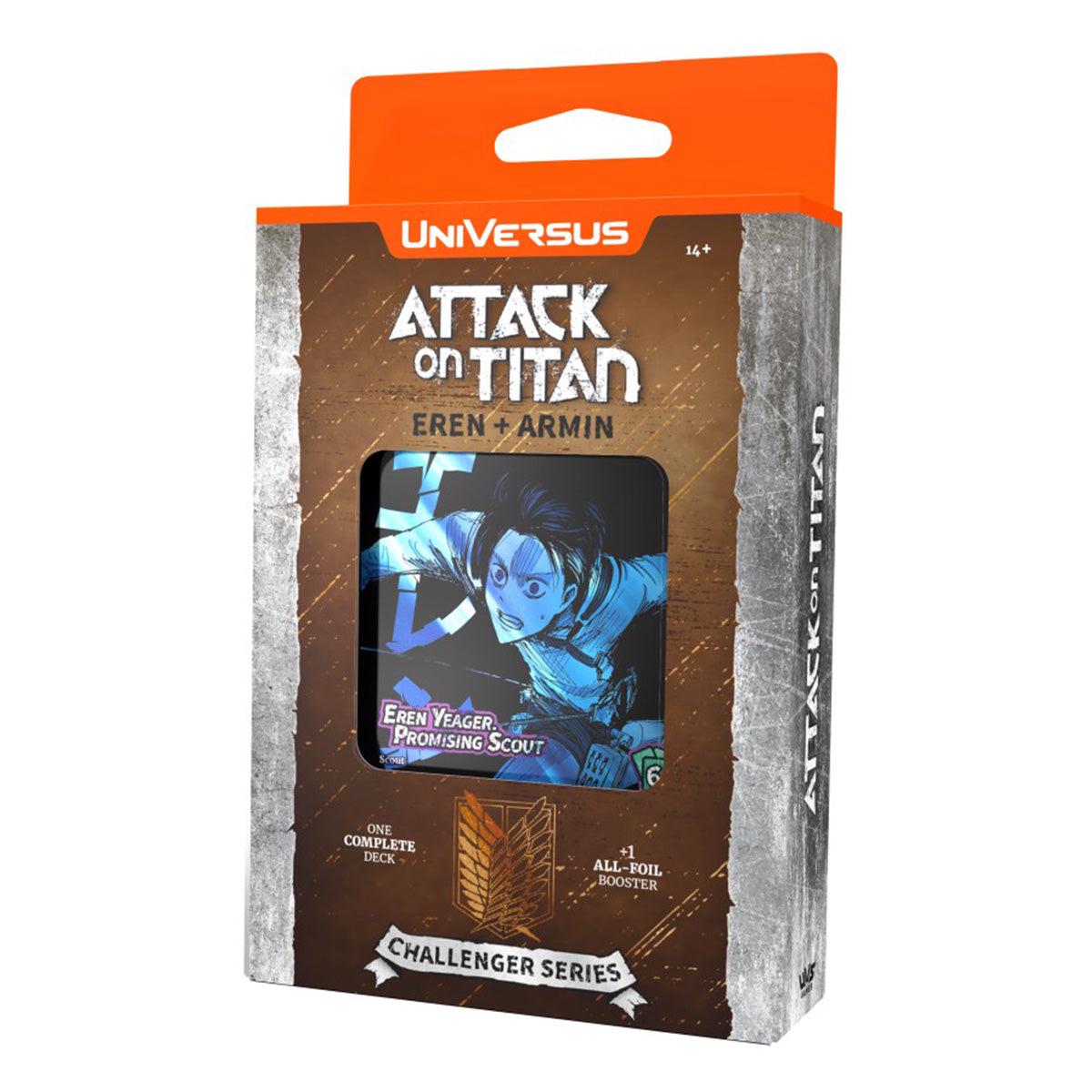 UniVersus Challenger Series Deck: Attack on Titan  Battle for Humanity