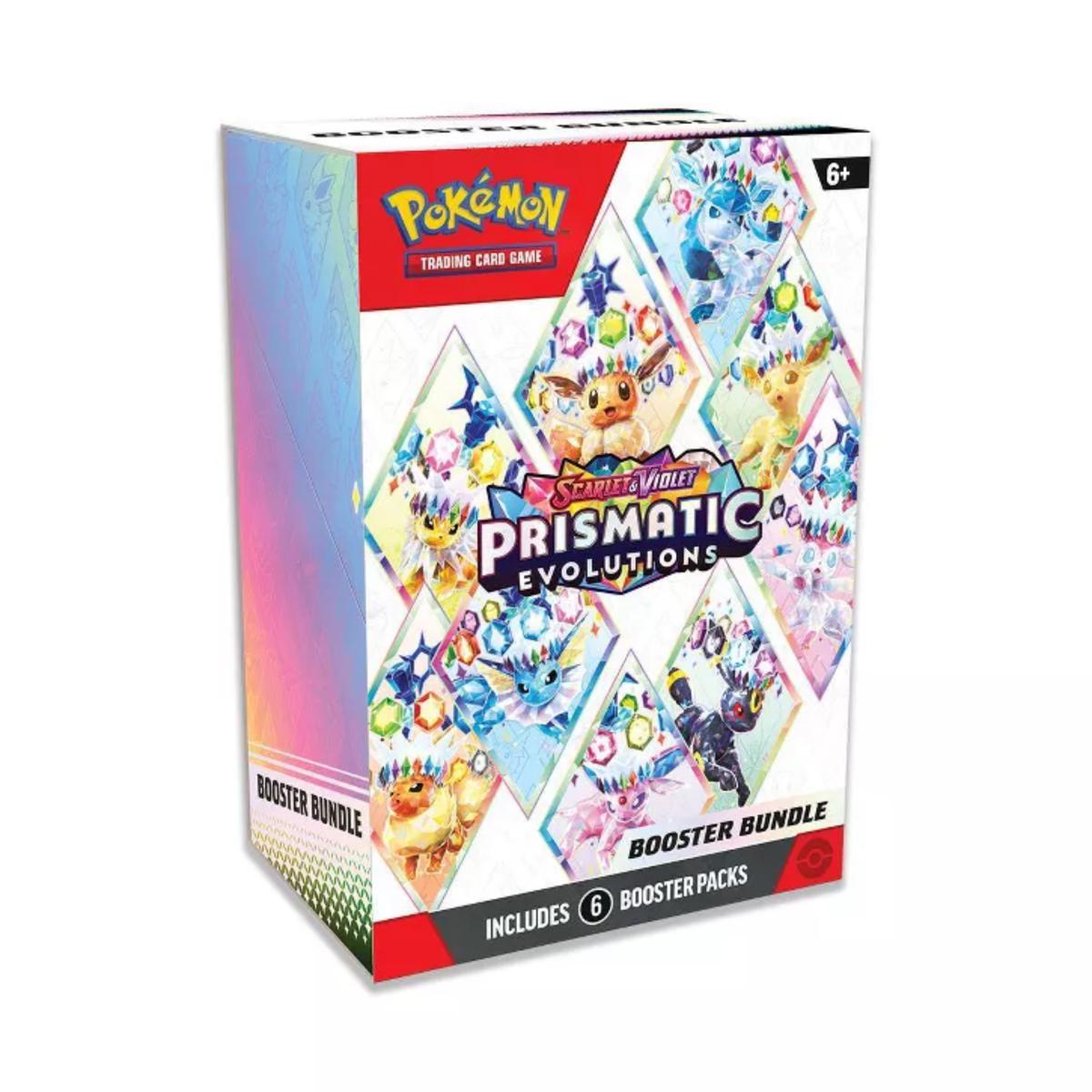 Pokmon TCG: Prismatic Evolutions Booster Bundle (6 Packs)