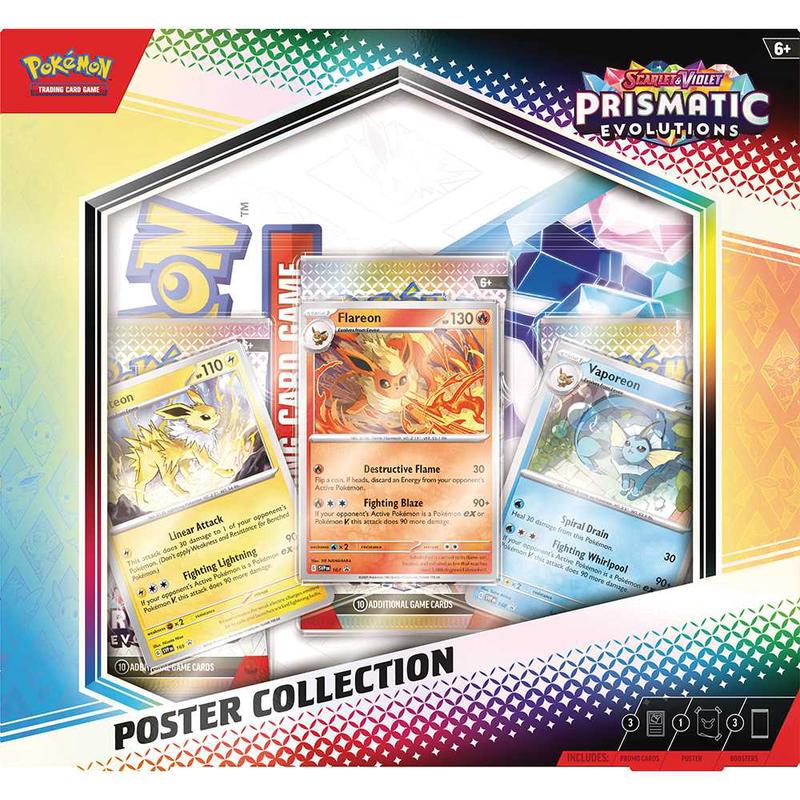 Pokmon TCG: Scarlet & Violet 8.5 - Prismatic Evolutions - Poster Collection