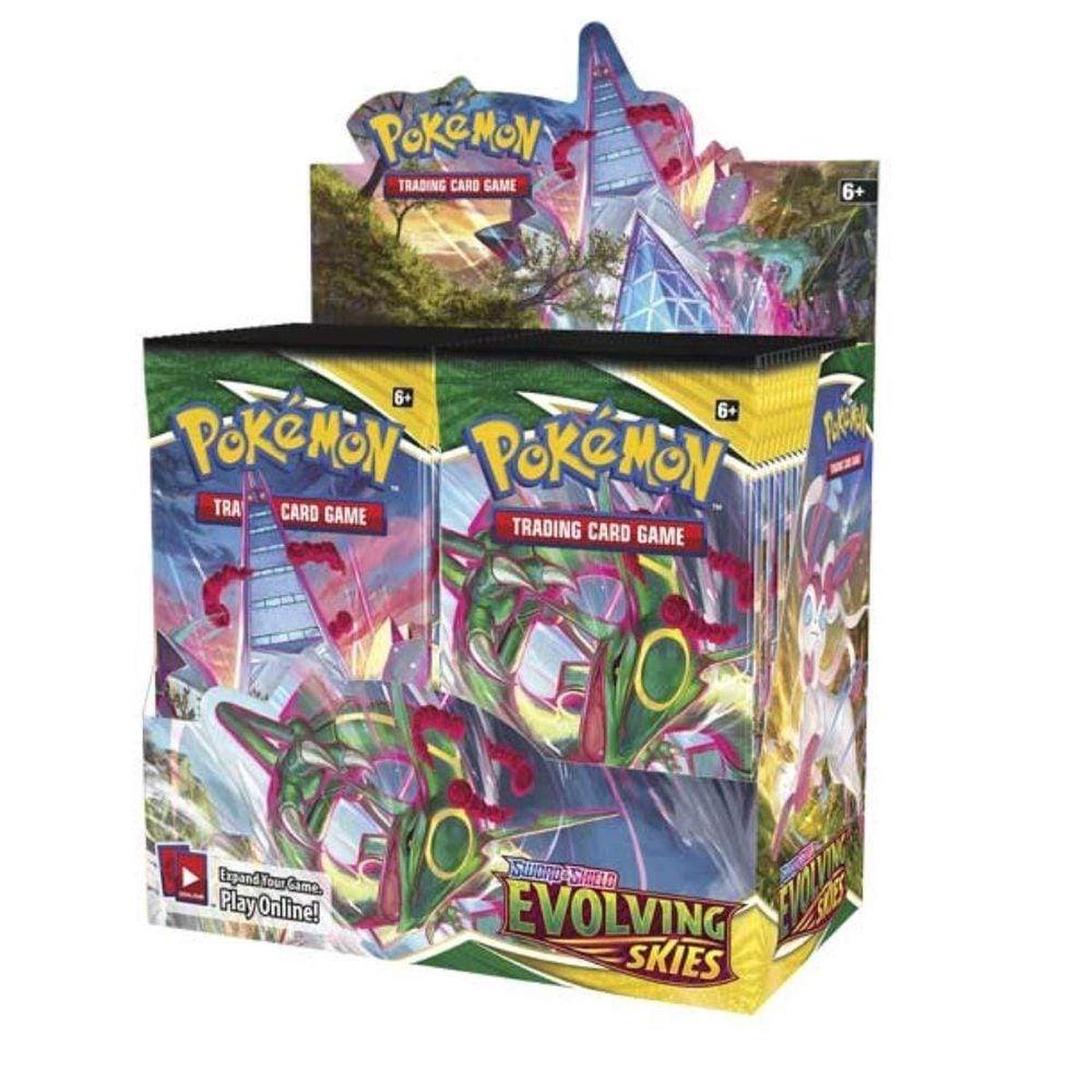Pokmon TCG: Sword & Shield-Evolving Skies Booster Box (36 Packs)