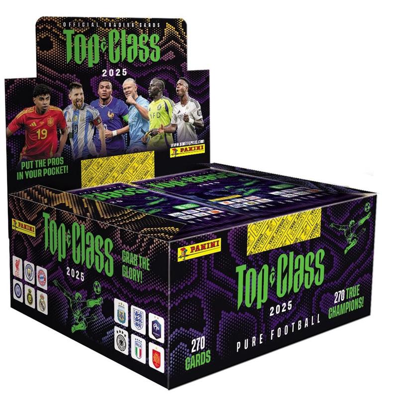 Top Class Soccer 2025 Trading Cards - Booster Box