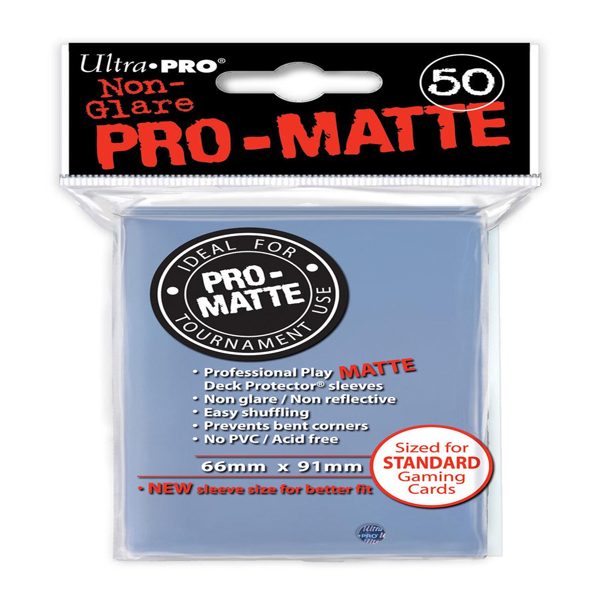 Ultra PRO - Pro-Matte Clear Deck Protectors - 50 Sleeves - Default Title