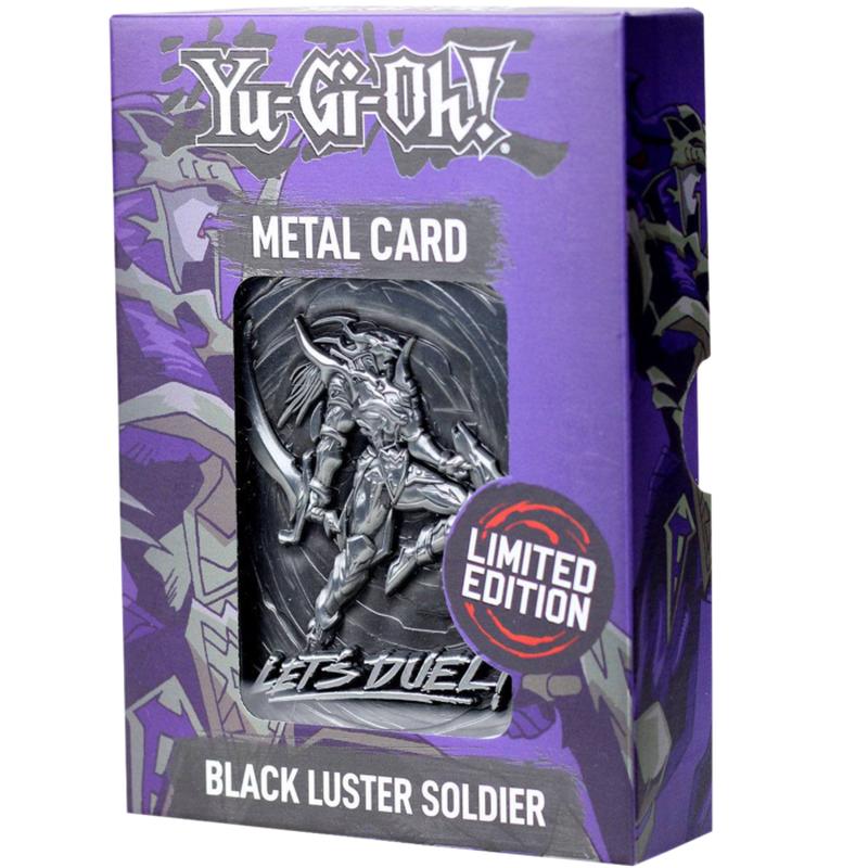 Yu-Gi-Oh! - Black Luster Soldier Metal Card
