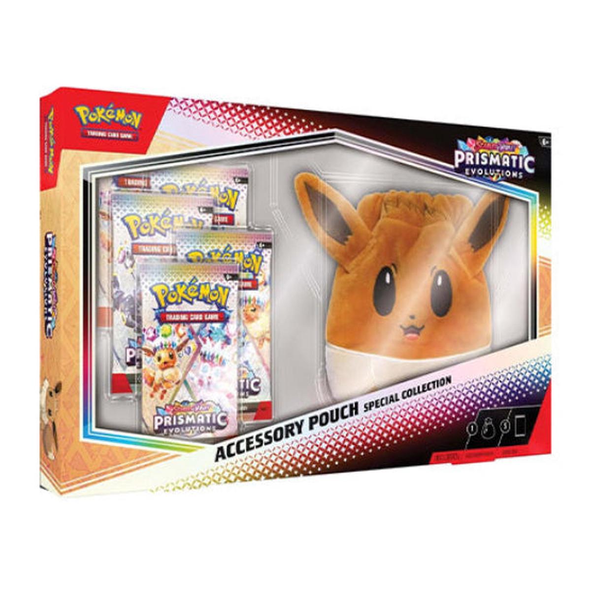 POKEMON TCG Scarlet & Violet Prismatic Evolutions Accessory Pouch