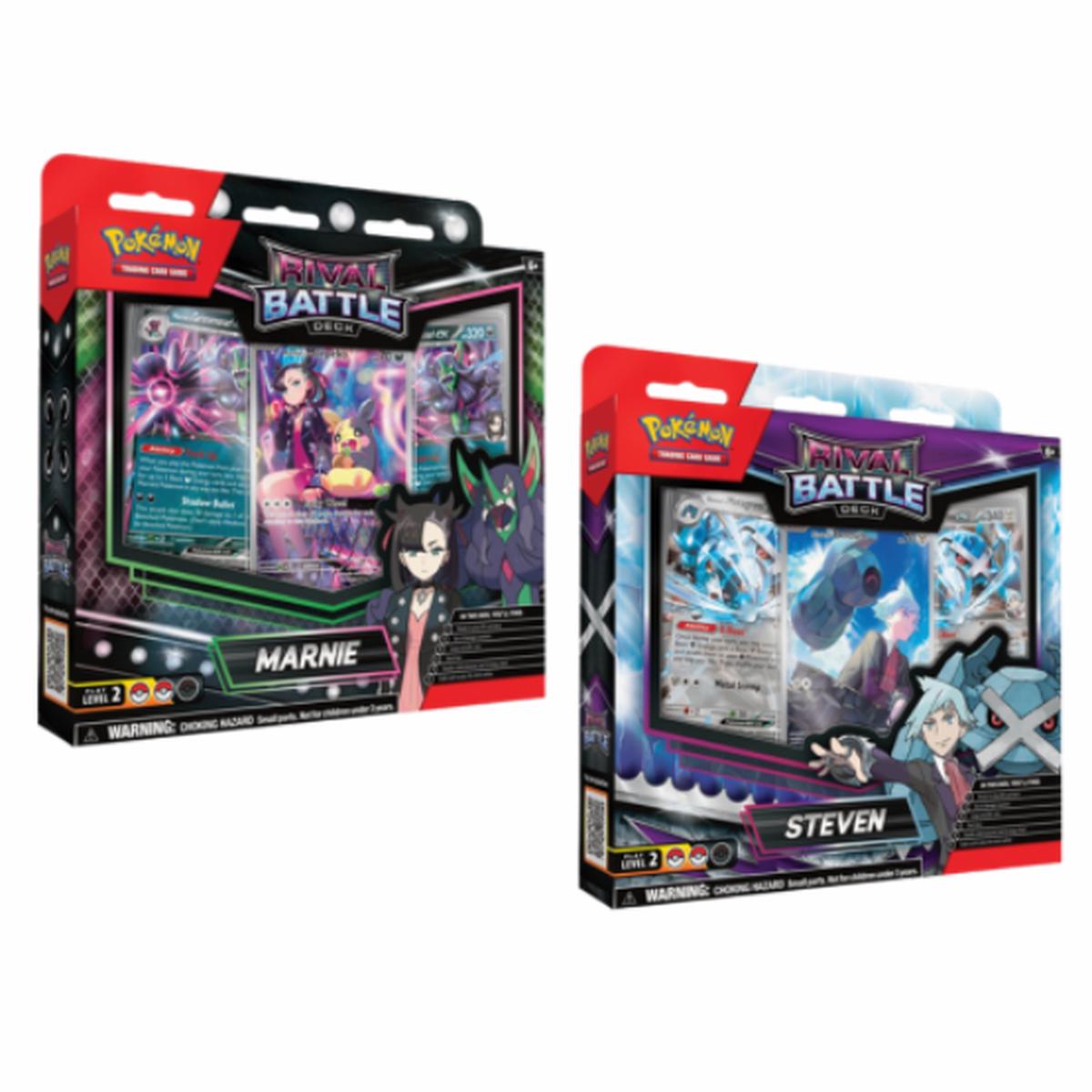 Pokemon TCG Rival Battle Deck Marnie/Steven (Pair)