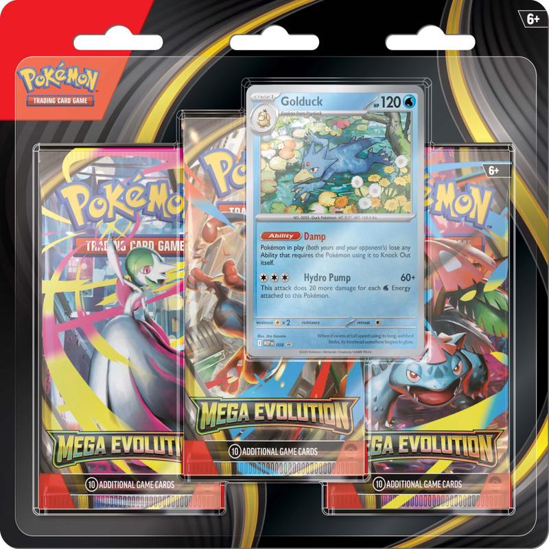 Pokmon TCG: Mega Evolution Three Booster Blister