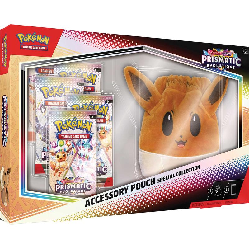 Pokmon TCG: Scarlet & Violet 8.5  Prismatic Evolutions - Accessory Pouch Special Collection