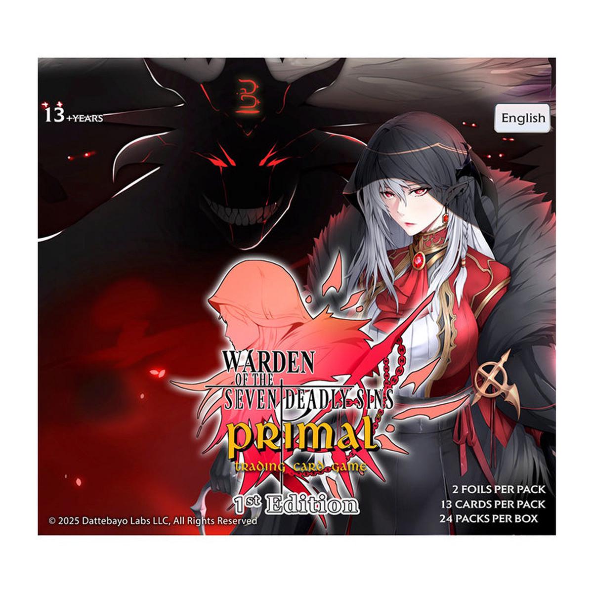 Primal TCG Warden of the Seven Deadly Sins Booster Box (Set 3)