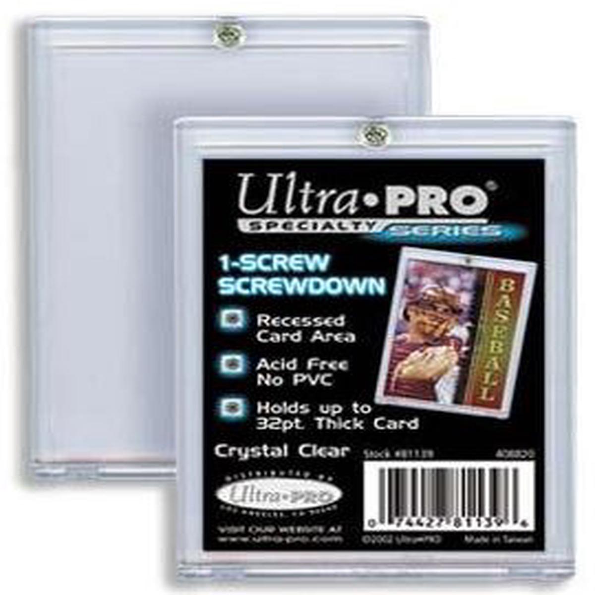 Ultrapro 1-Screw Screwdown Card Holder