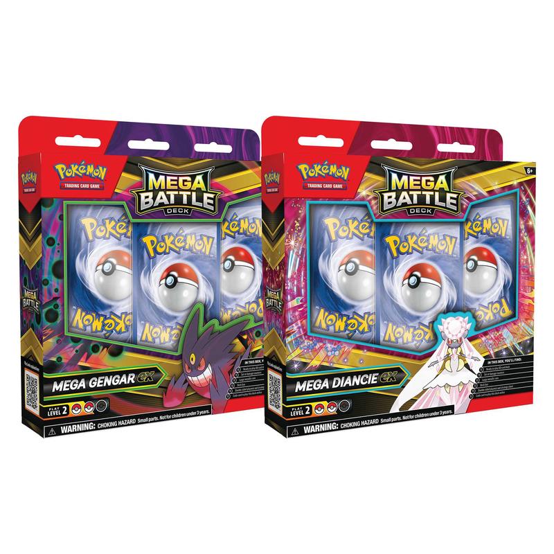Pokmon TCG: Mega Battle Decks - Assortment (Diancie ex & Gengar ex)