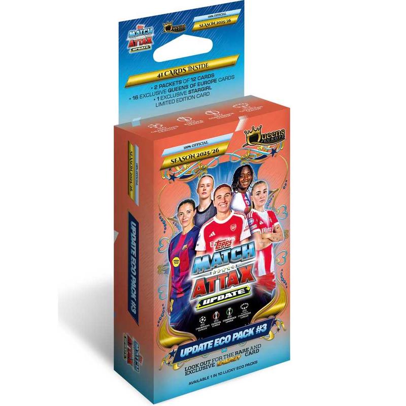 UCC Match Attax 2025/26 Multipack #3 Queens of Europe