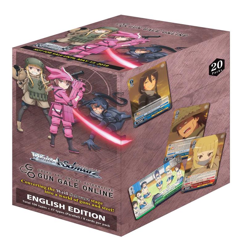 Wei Schwarz Extra Booster Pack: Sword Art Online Alternative - Gun Gale Online II