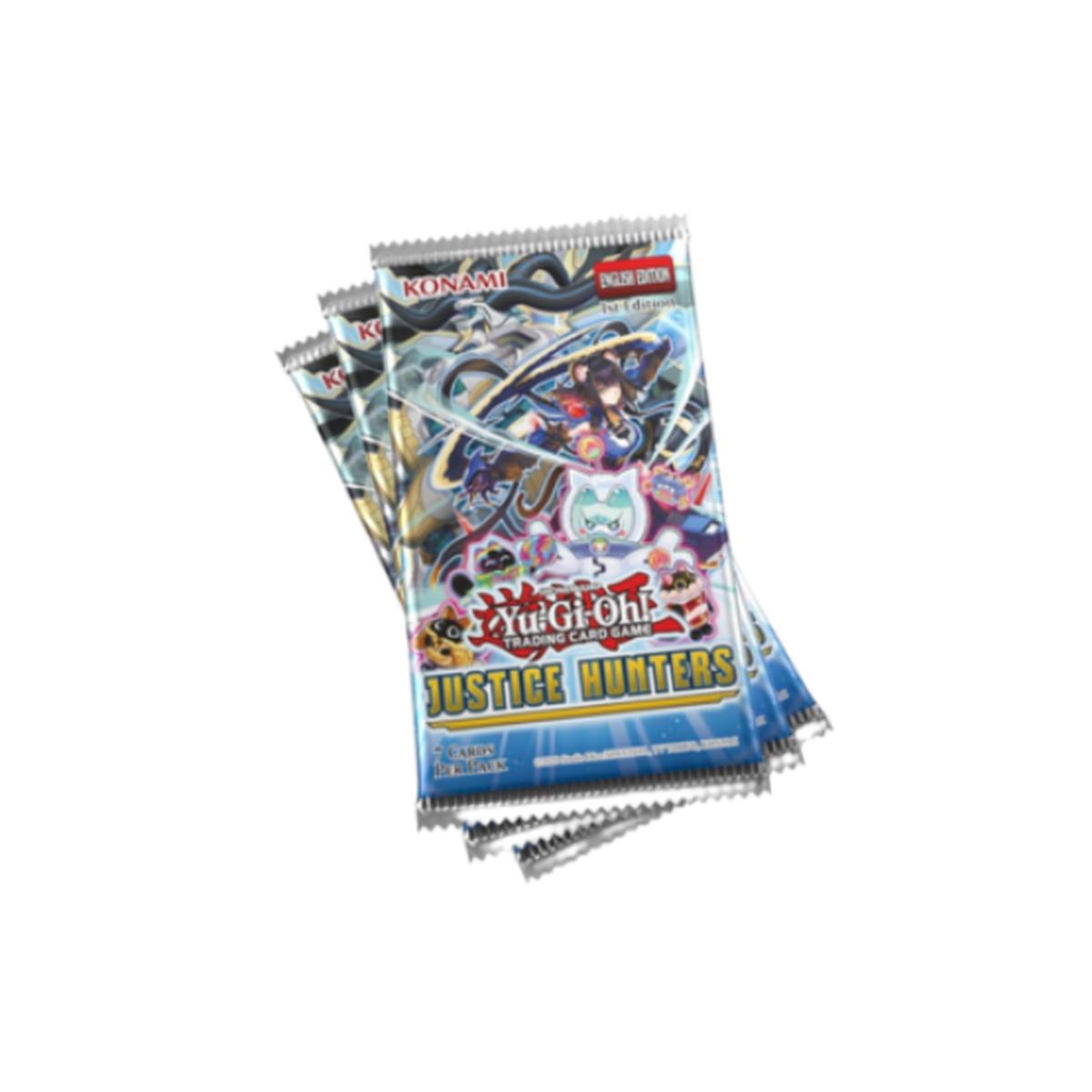 YuGiOh! Justice Hunters 3-Booster Tuckbox