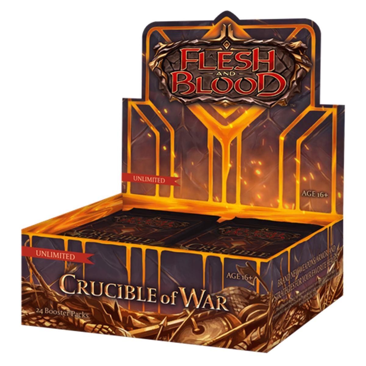 Crucible of War Unlimited Booster Box Flesh and Blood