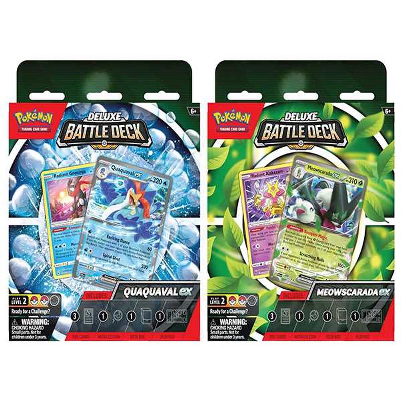 Pokmon TCG: Deluxe Battle Decks - Quaquaval ex/Meowscarada ex