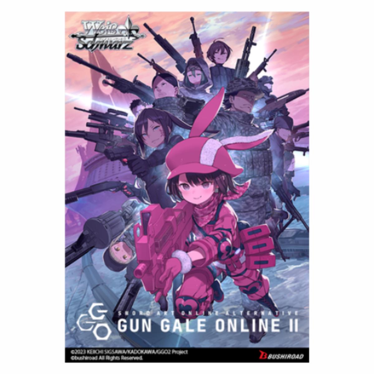 Weiss Schwarz Sword Art Online Alternative Gun Gale Online II Extra Booster Box