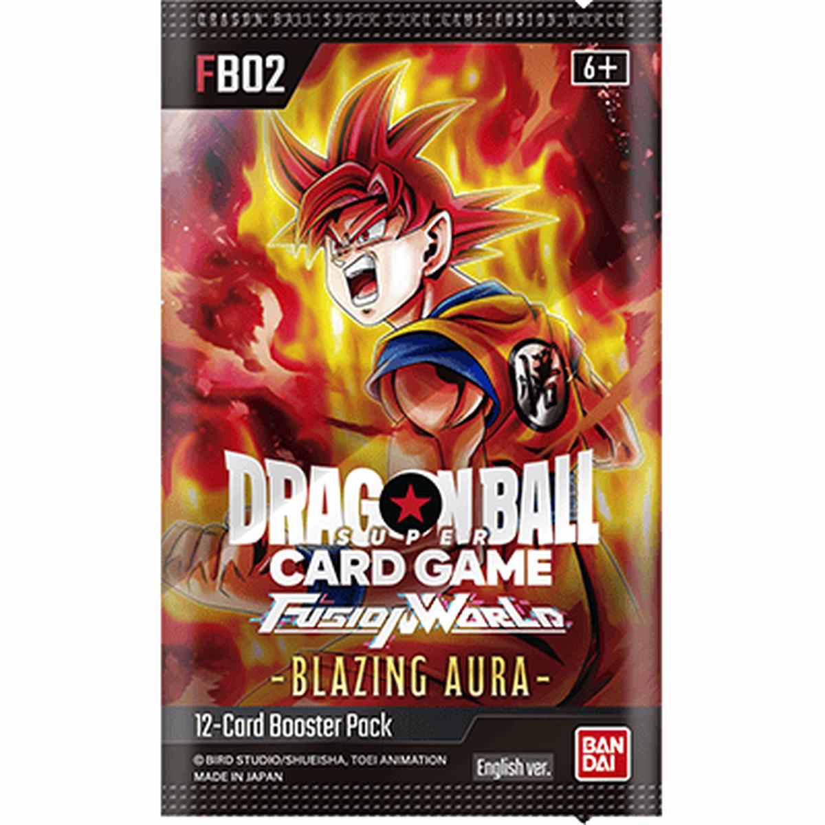 DBS Fusion World [FB-02] "Blazing Aura" Booster Pack [JP]