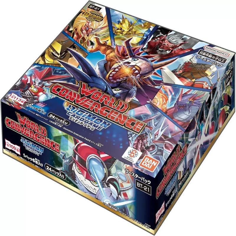 Digimon Card Game - Booster Box  World Convergence [BT21]