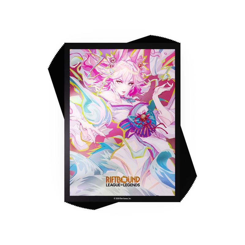Riftbound: Spiritforged  Art Sleeves: Spirit Blossom Ahri