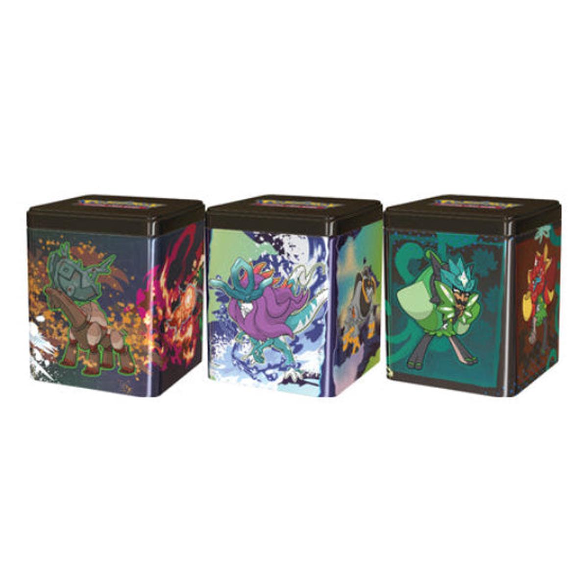 Stacking Tin Treasures of Ruin/Paradox Pokemon/Ogerpon (Set of 3) POKEMON TCG