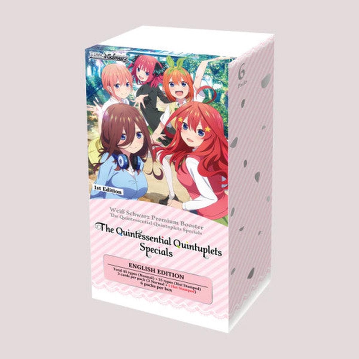 Weiss Schwarz The Quintessential Quintuplets Specials Premium Booster Box