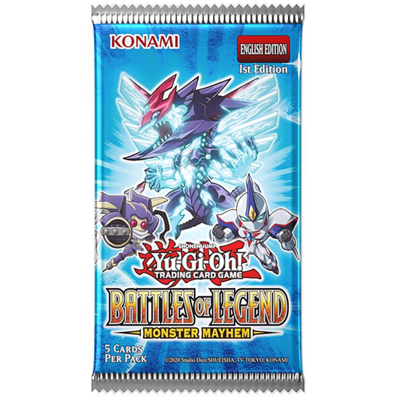 Yu-Gi-Oh! Battles of Legend - Monster Mayhem Booster Pack