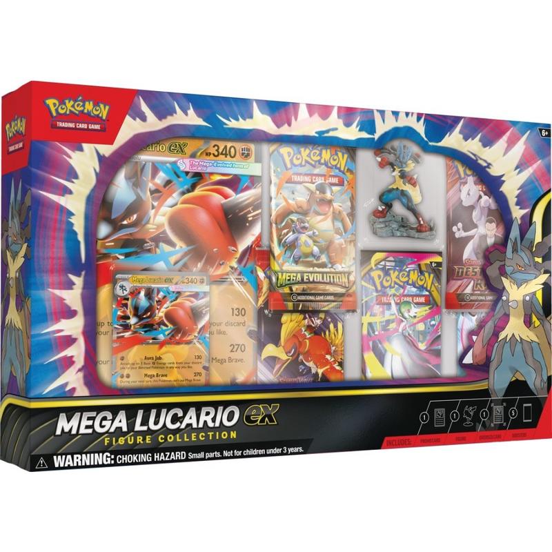 Pokmon TCG: Mega Lucario ex Figure Collection