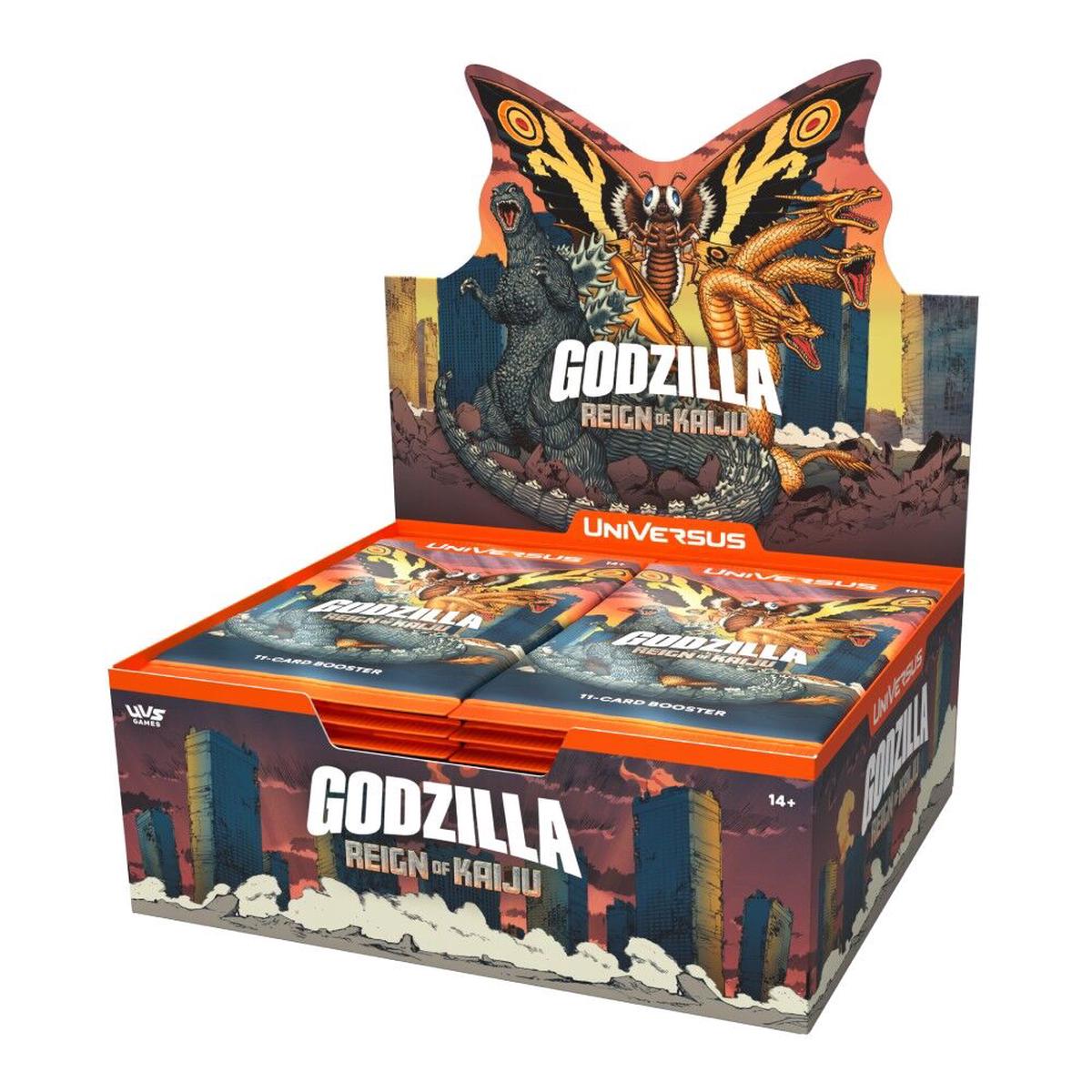 UniVersus: Booster Display - Godzilla: Reign of Kaiju Booster Box