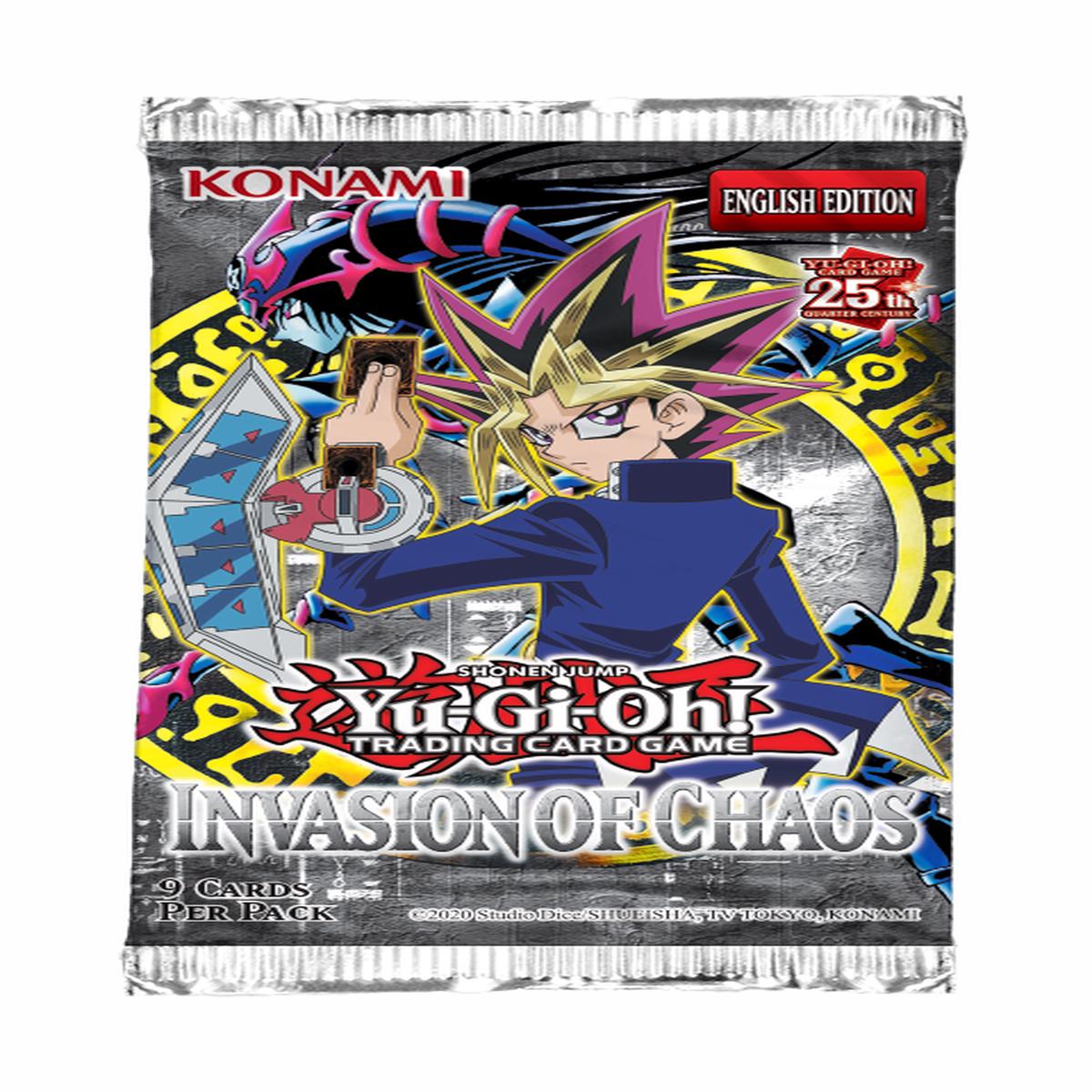 YGO TCG: Legendary Collection Reprint 2023 Invasion Of Chaos Booster