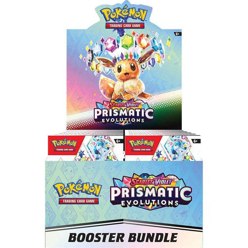 Pokmon TCG: Scarlet & Violet 8.5 - Prismatic Evolutions - Booster Bundle CDU