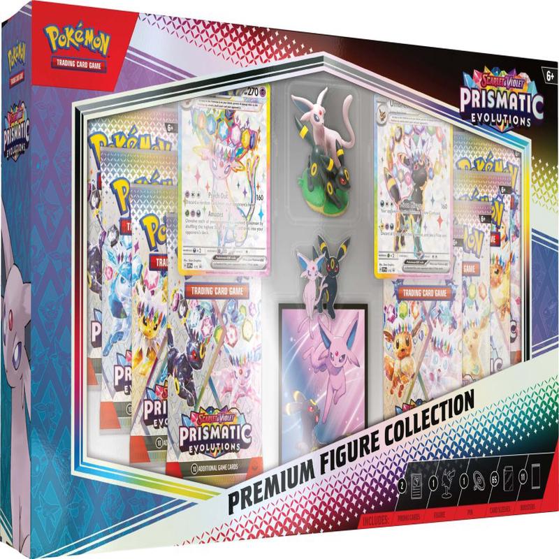 Pokmon TCG: Scarlet & VioletPrismatic Evolutions Premium Figure Collection