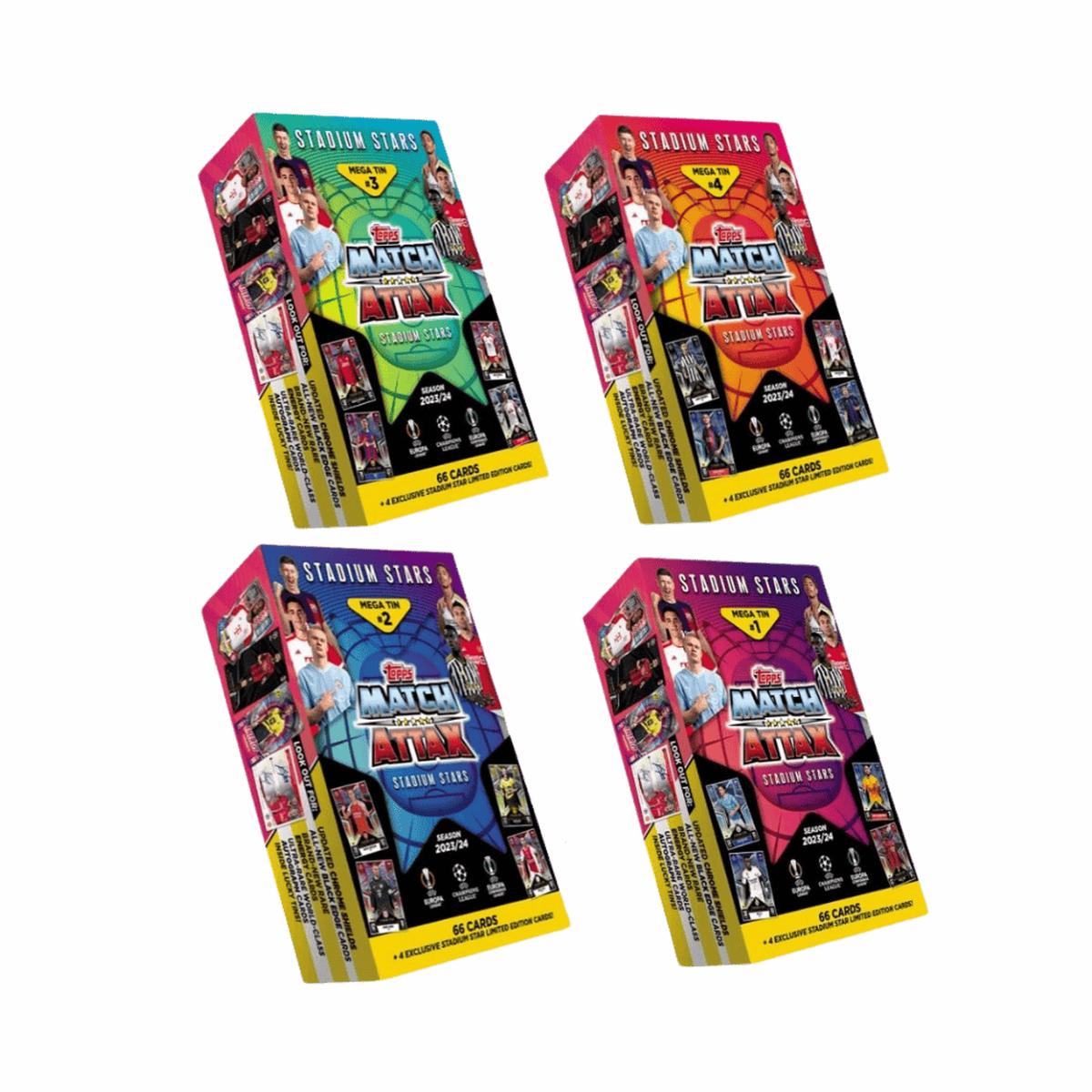 Topps Match Attax 2024/25 - Mega Tin (Assorted) By Topps ( 1 Random )