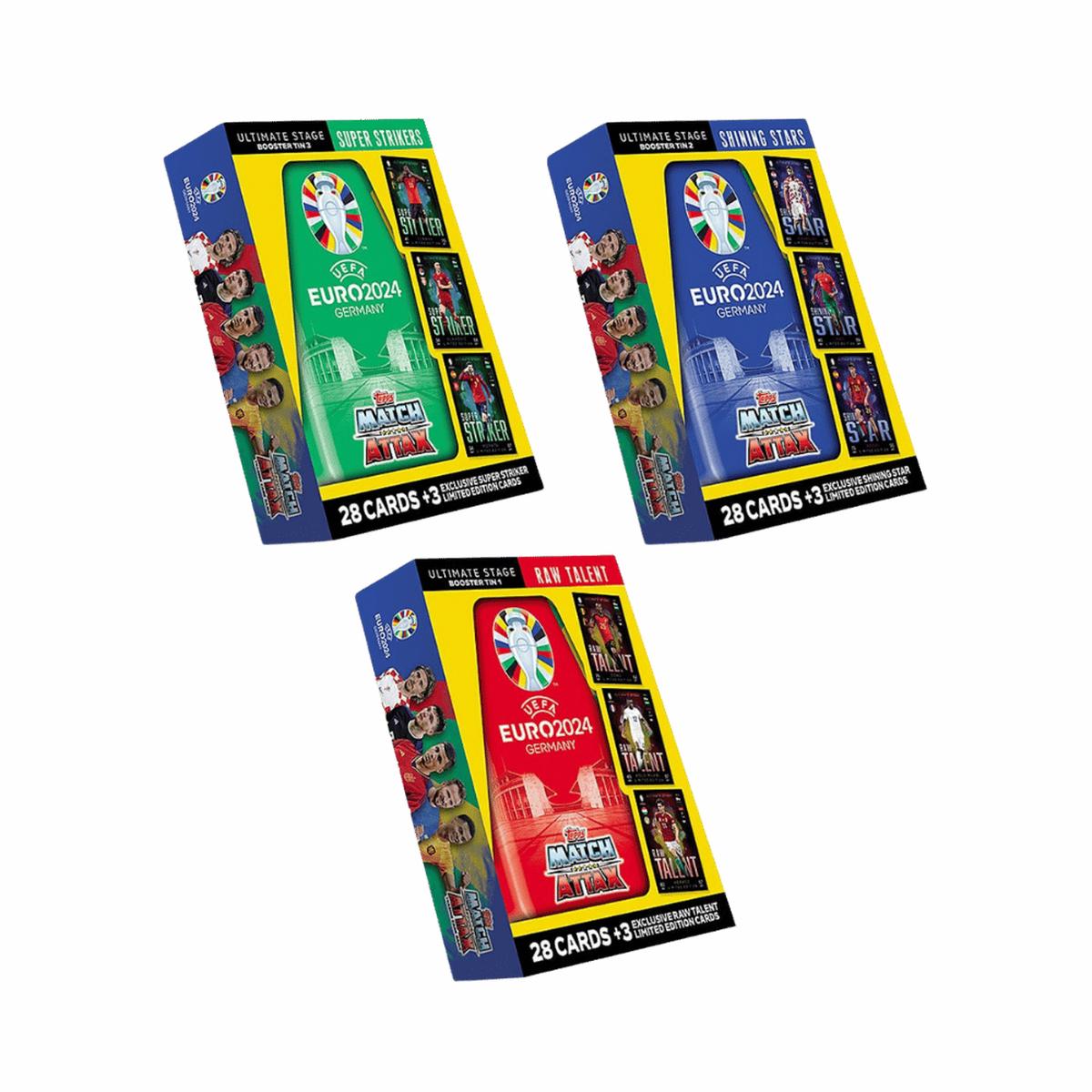 Topps Match Attax Euro 2024 - Booster Tin (Random Selection)
